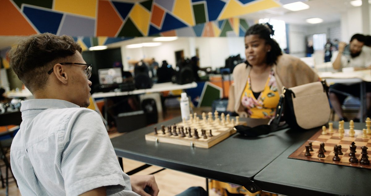 PublicWelfare's tweet photo. "A just and restorative community looks like the Hip Hop Chess Club. We help each other out; we care about each other." 

Check out Your Move MKE to learn more about transformative approaches to youth justice.

#youthjustice #youth #hiphopchessclub #mke #seeyouth https://t.co/n3Mt1jKQ3h