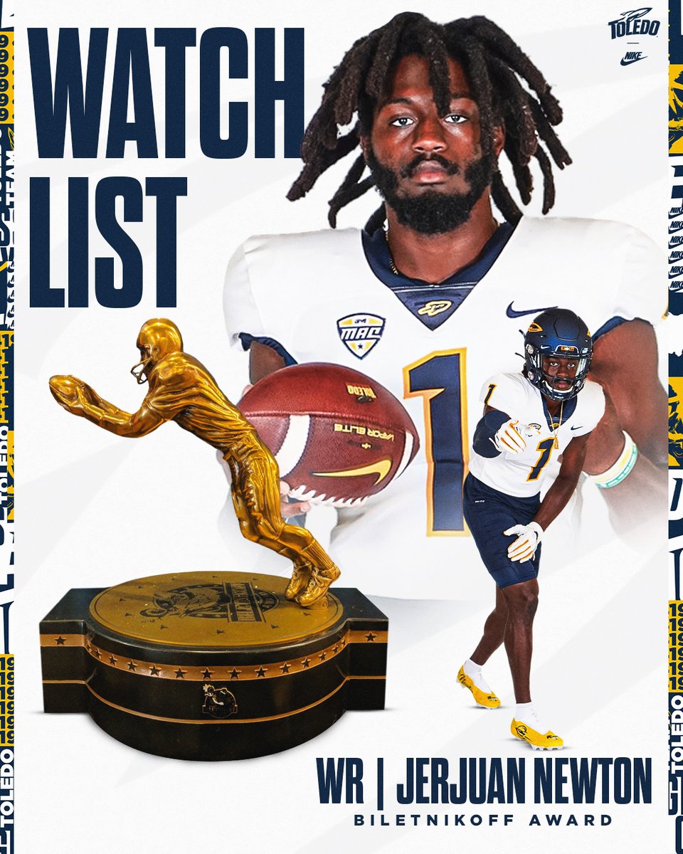 ToledoFB's tweet photo. Put @NJerjuan on the list of the top receivers in the country to keep an eye on this season! #TeamToledo @biletnikoffawrd @MACSports 

https://t.co/yGFa3fl5zq https://t.co/VV28eEII3Y
