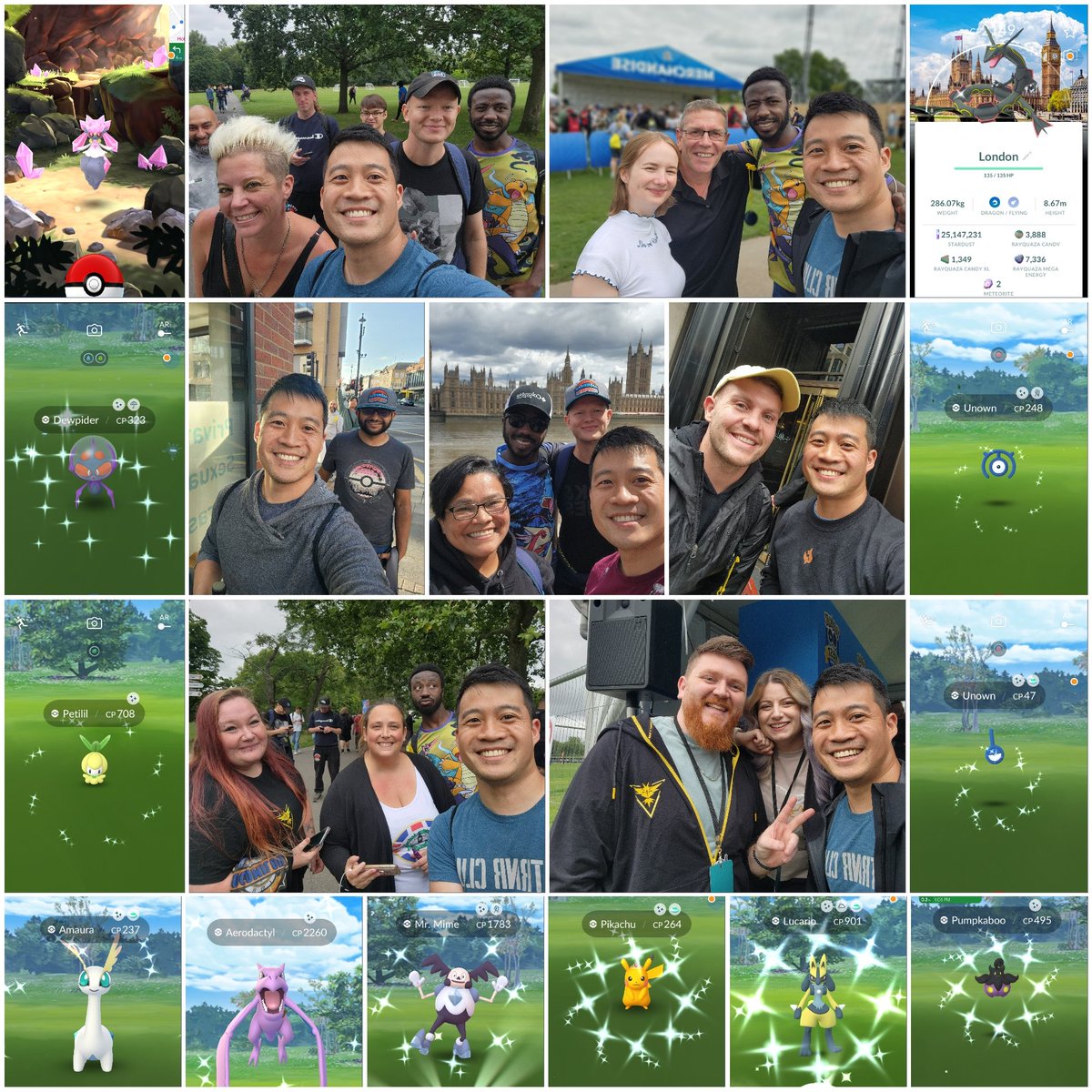 randyjsu's tweet photo. The BEST time at #LondonGoFest! These are some of my favorite people and I love you all! #pogomilouk #thetrainerclub #coupleofgaming #diance @thetrainerclubb @Lunding92 @nachonachaniel @DeniseDill5 @Jim_JLH1919 @MNajefy @SteBull @Charleylucyy @DinknBopsMama @coupleofgaming https://t.co/23sSnEv8BS