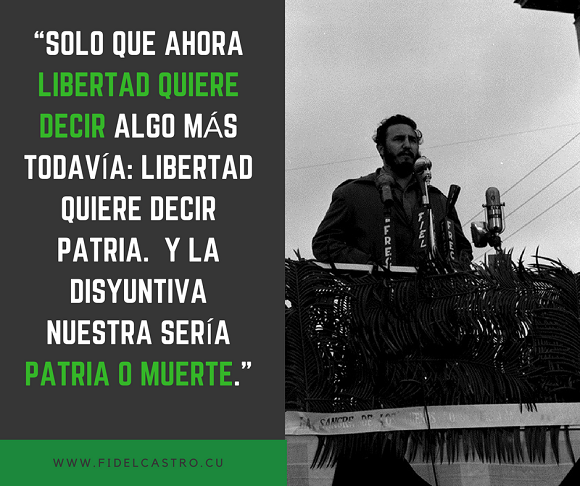 Seguiremos sus ideas comandante..........#FidelPorSiempe #FidelViveEntreNosotros #CubaViveEnSuHistoria