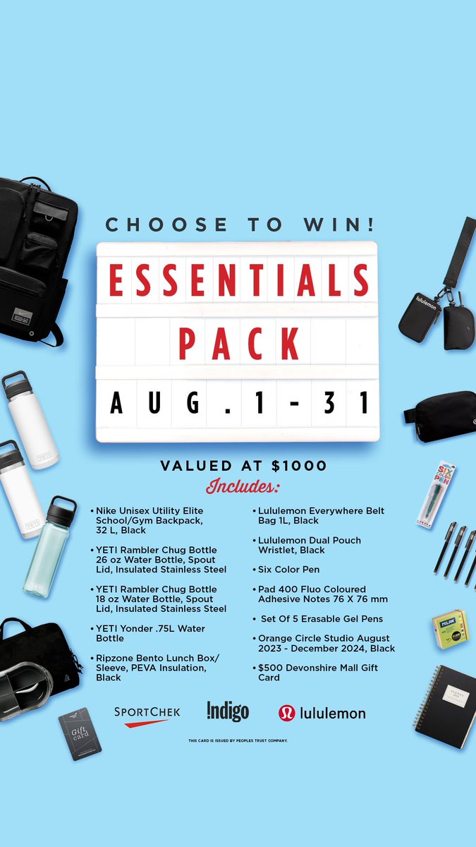 devonshiremall's tweet photo. Choose to WIN 1 of 3 $1,000 BTS prize packs!  Visit Guest Services to receive a ballot. Fill out and deposit your ballot at our BTS display located in Centre Court in front of Hudson's Bay.  One winner for each prize pack.  #devobshirestyle #dmallcontests #bts #choosetowin #yqg https://t.co/XfQAbe6Jp4