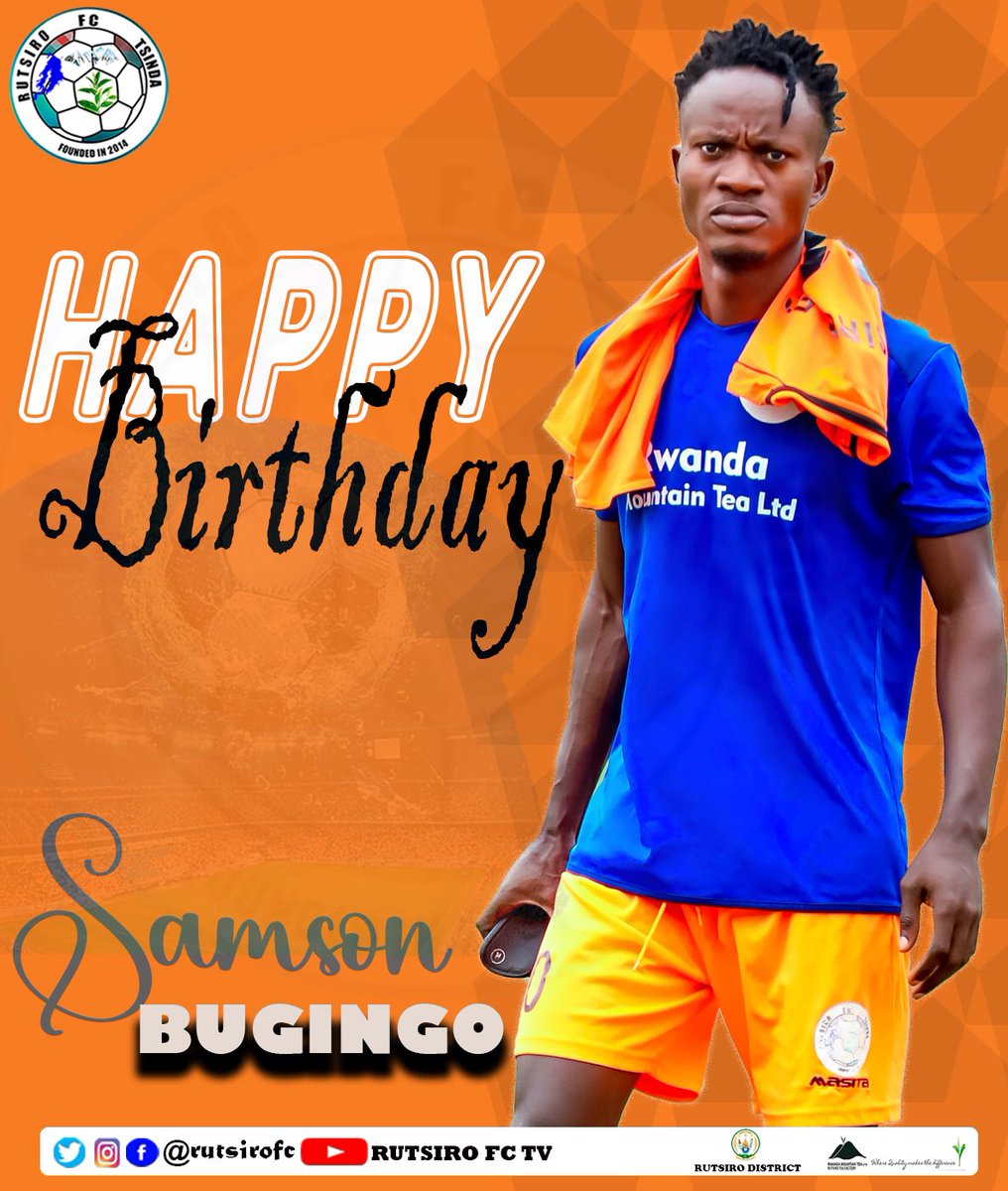 <a href="/rutsirofc/">UMWATAKA1</a> Wishing you a happy birthday, a wonderful year and success in all you do. 
#happybirthday 
#RutsiroFcTSINDA
