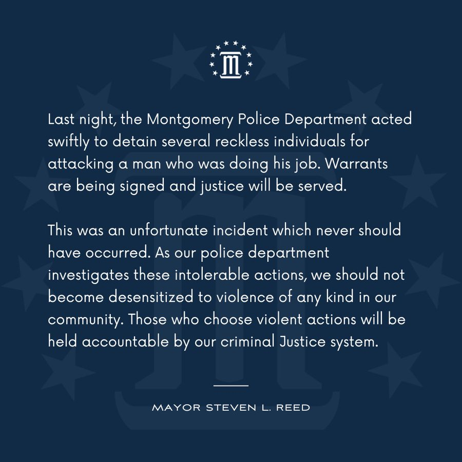 MAJ_Madden's tweet photo. Get Them Thugs Off the Street!
https://t.co/NU6DoUJB5f
#Montgomery #theystartedit #entitlement #200plusyearsofRepressedAnger #BadDecisions #MontgomeryRiverboatBrawl #riverboatbrawl https://t.co/v7RSWLTlAn