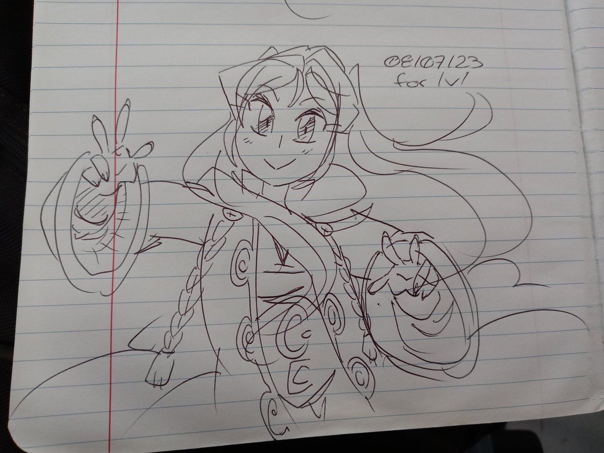 Thought it was cute, so I'll post it here too. Drawn while at work, hopefully I don't get fired while drawing Robins
