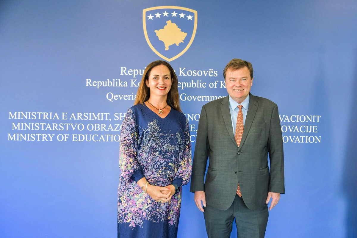 Farewell meeting w/departing 🇦🇹 ambassador <a href="/ChristophWeidi5/">Christoph Weidinger</a>. It has been an honor to work together on many successful projects. I thank you Dear Ambassador Weidi, for your unstoppable support! 

🇦🇹🇽🇰