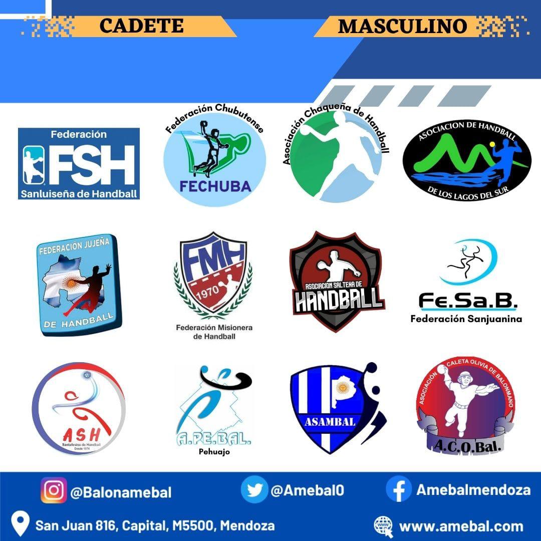 #ArgentinoCadetes B. Estas asociaciones darán todo por coronarse como los mejores del país , desde el 7 al 11 de Agosto.