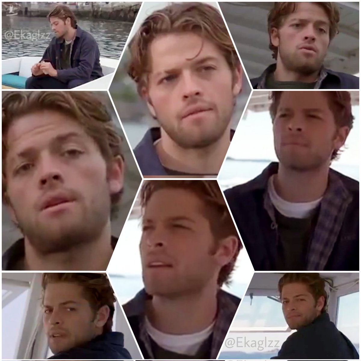 KennyMomentsmx's tweet photo. Misha Collins as Dave on Finding Home film🌊🛳️ Scene 1
Friendly reminder Misha wanted to drive the boat of his 1st scene instead of a stunt, saying he could do it &amp; he crashed it😅 https://t.co/6je5NEXtxN