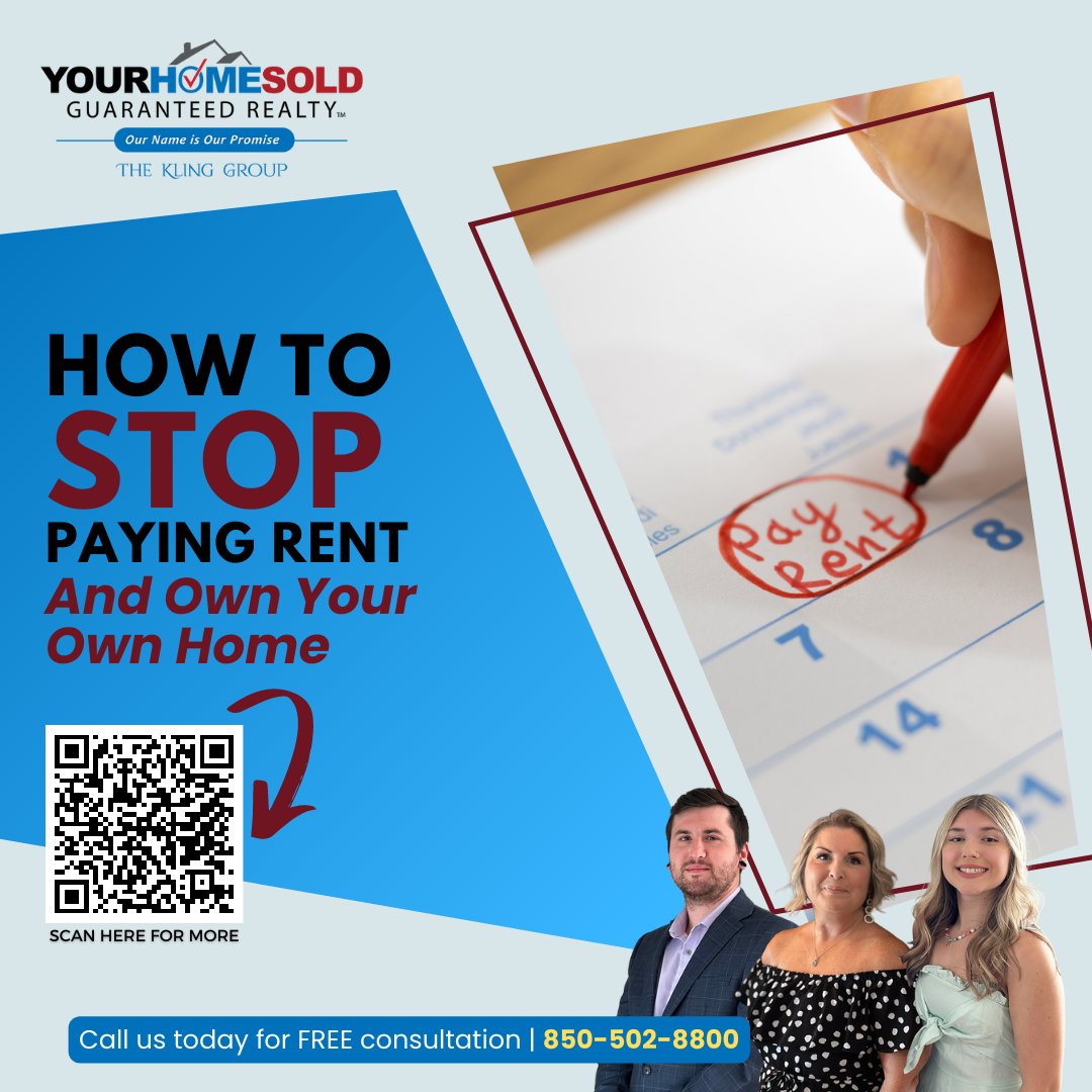 Find out more in this week’s 'STOP PAYING RENT'

Click Here to Read: …mesoldguaranteedrealty-klinggroup.com/stop-paying-re…

Enjoy!

📌 Follow us for more!

Get a cash offer on your home today!

Call/Txt us at: (850) 502-8600

#StopPayingRent #OwnAHome #CentInRent