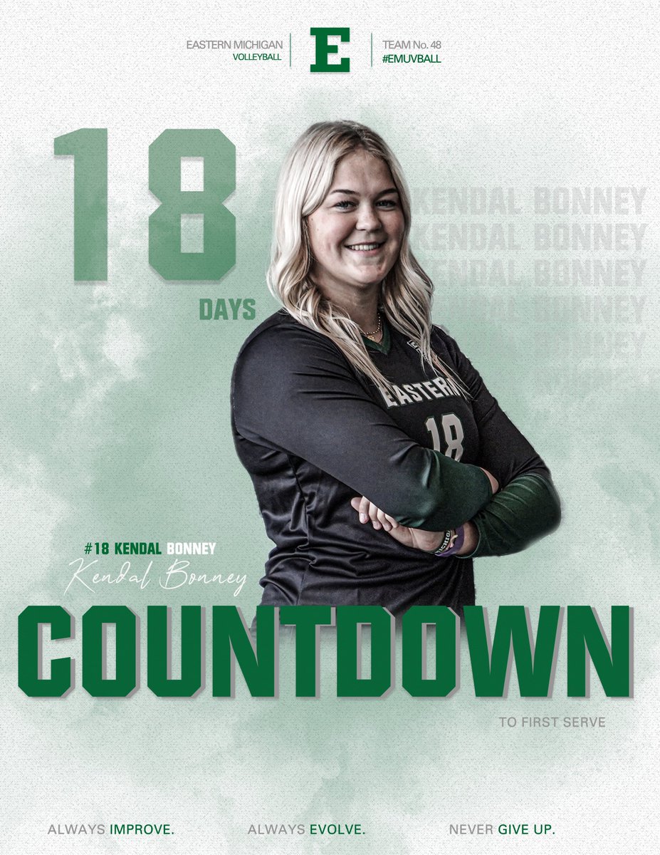 EMUVolleyball's tweet photo. ๐จ ๐ญ๐ด ๐ ๐ ๐ฌ ๐ฆ ๐ข ๐จ ๐ง
๐๐ฆ ๐ข๐ณ๐ฆ ๐ซ๐ถ๐ด๐ต 18 ๐ฅ๐ข๐บ๐ด ๐ฐ๐ถ๐ต ๐ง๐ณ๐ฐ๐ฎ ๐ฐ๐ถ๐ณ ๐ง๐ช๐ณ๐ด๐ต ๐ด๐ฆ๐ณ๐ท๐ฆ!
#EMUEagles | #CountdownToFirstServe ๐ฆ
https://t.co/0BjAAg8zu4
