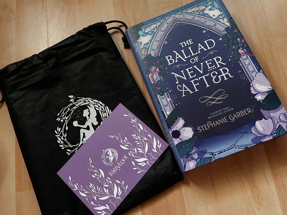 iriswinncw's tweet photo. i can’t believe i finally have the fairyloot edition of the ballad of never after in my hands, she’s so beautiful 🥹🤍 https://t.co/5LrgaIYZEU