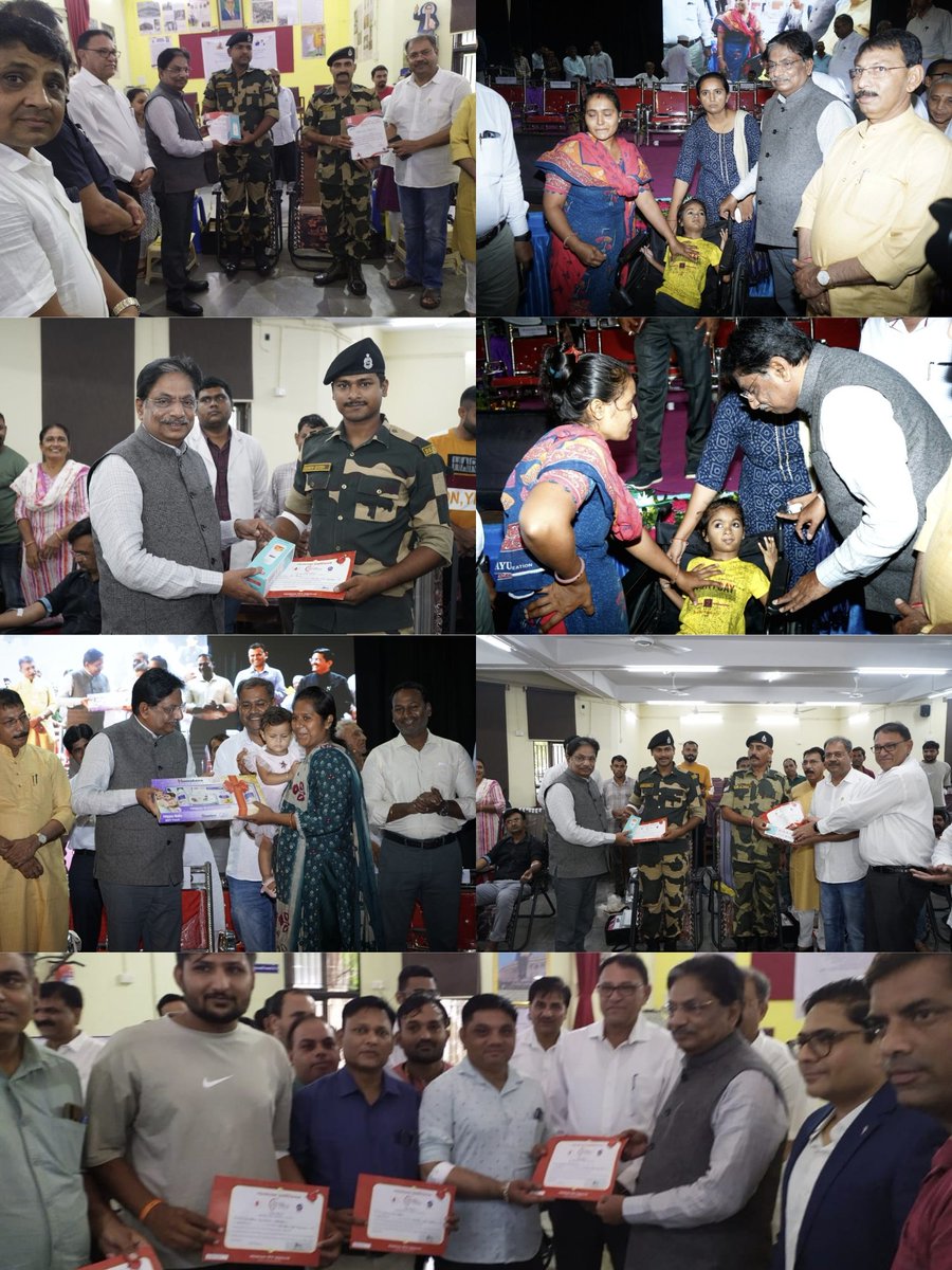 spcpmposhan's tweet photo. આજરોજ ટાઉનહોલ મહેસાણા મેગા બ્લડ ડોનેશન કેમ્પ તથા આરોગ્યલક્ષી કાર્યક્રમો નું લોકાર્પણ શ્રી ઋષિકેશ પટેલ,માન.કેબિનેટમંત્રીશ્રીના વરદ હસ્તે કરવામાં આવ્યું.તથા માન.મંત્રીશ્રીનું બ્લડનીબોટલોથી રક્તતુલા કરવામાં આવી. @ddo_mehsana @CollectorMeh @DSBCCMehsana @irushikeshpatel @EMehsana https://t.co/kFk2dkA3r2
