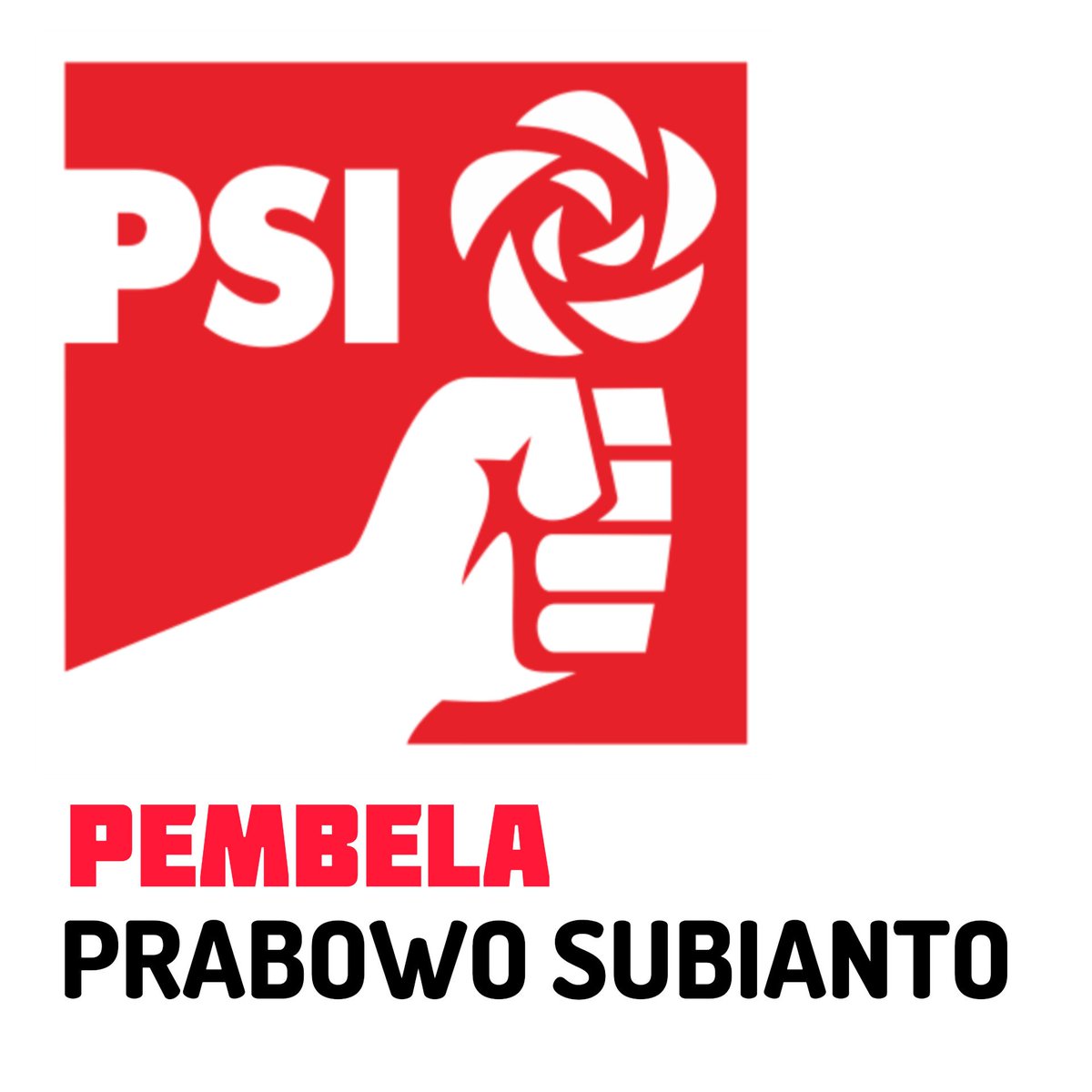 IraKaminsky75's tweet photo. Partai Solidaritas Indonesia sebagai PEMBELA PRABOWO SUBIANTO dalam pemilihan presiden RI tahun 2024.
@psi_id @Gerindra #PrabowoSubianto https://t.co/krBUnPYdDu
