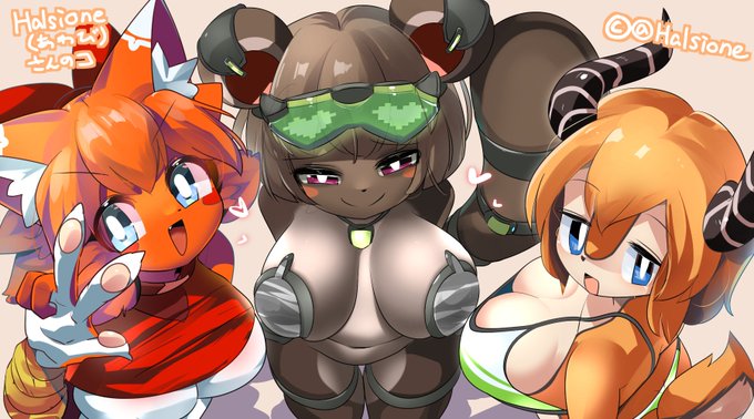 Halsione(あわび)さん(@Halsione)のこたちだゾ!!! 