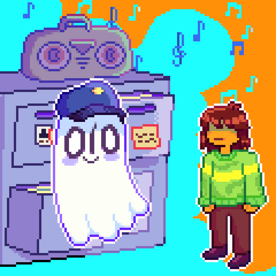 waffletoing's tweet photo. i just love this lil guy tunes

#pixelart #ドット絵 #DELTARUNE https://t.co/UO4ySlyO2A