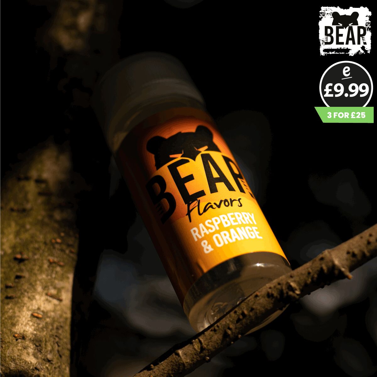 ecovapeuk's tweet photo. BEAR FLAVORS 100ML's 
Raspberry &amp; Orange
Just £9.99 from https://t.co/gsz7BCQaWQ 
Save £££ when you Mix &amp; Match 3 For £25
#vaping #100ml #vapejuice #eliquid #shortfills #vapelife #handcheck #vapers #ecigs https://t.co/EuzvhoBFbh