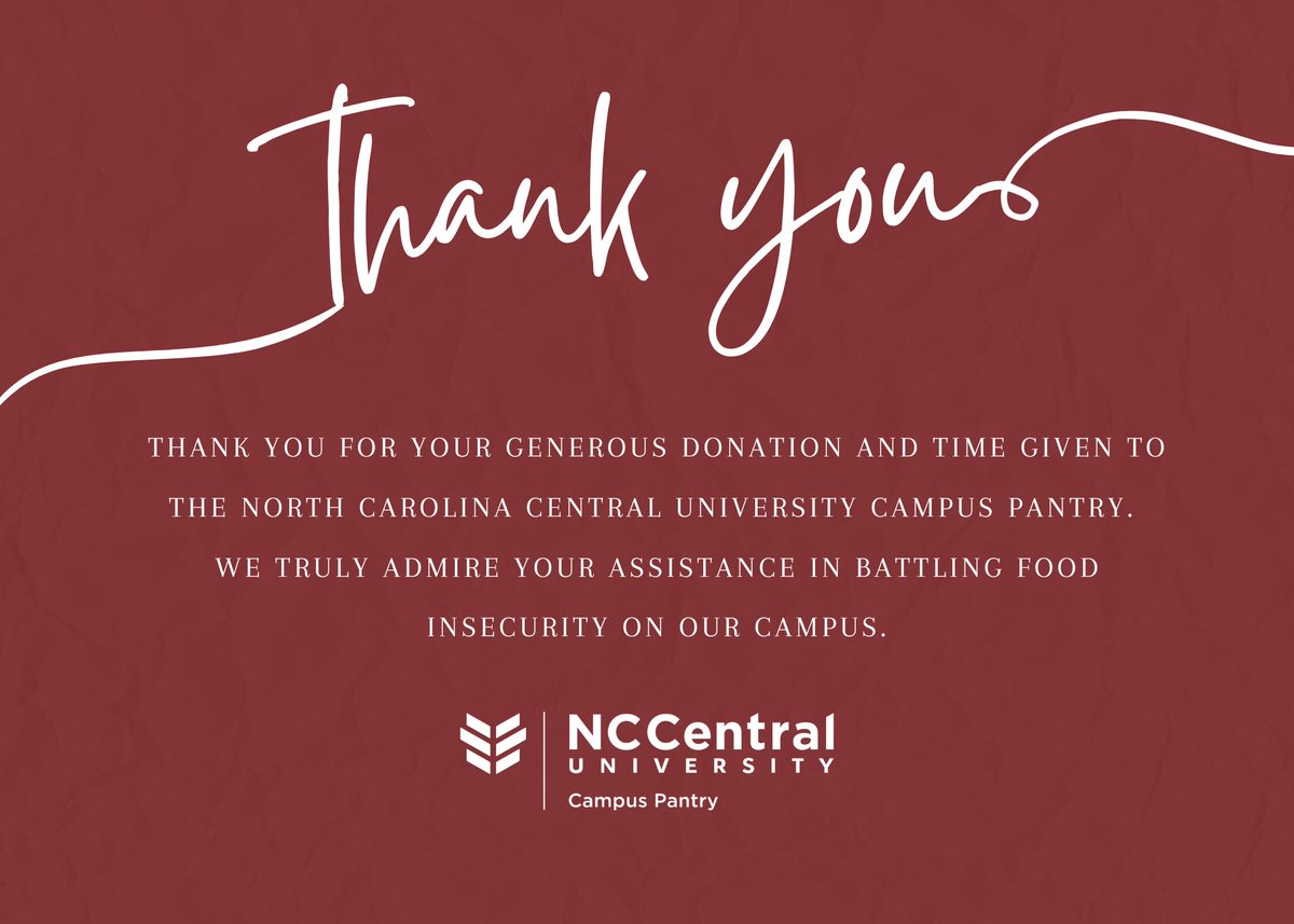 NCCUCP's tweet photo. We want to give a big thanks to Tasha for her donation on 7/31/2023. We are so grateful for any and all donations we get we truly appreciate it. Thank you so much! https://t.co/OFH6LqlxQO