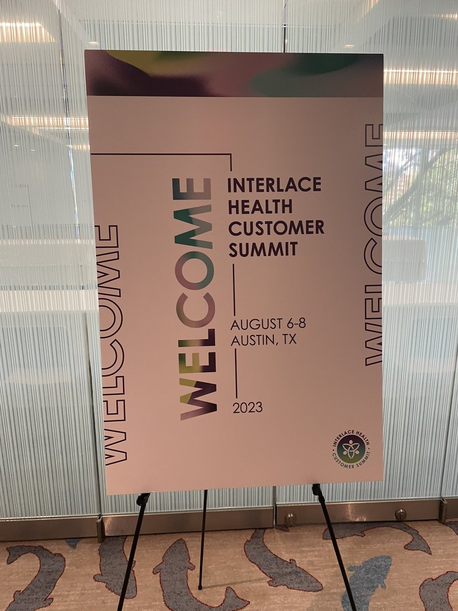 InterlaceHealth's tweet image. A great start to our #ILHCustomerSummit23 in Austin, TX!