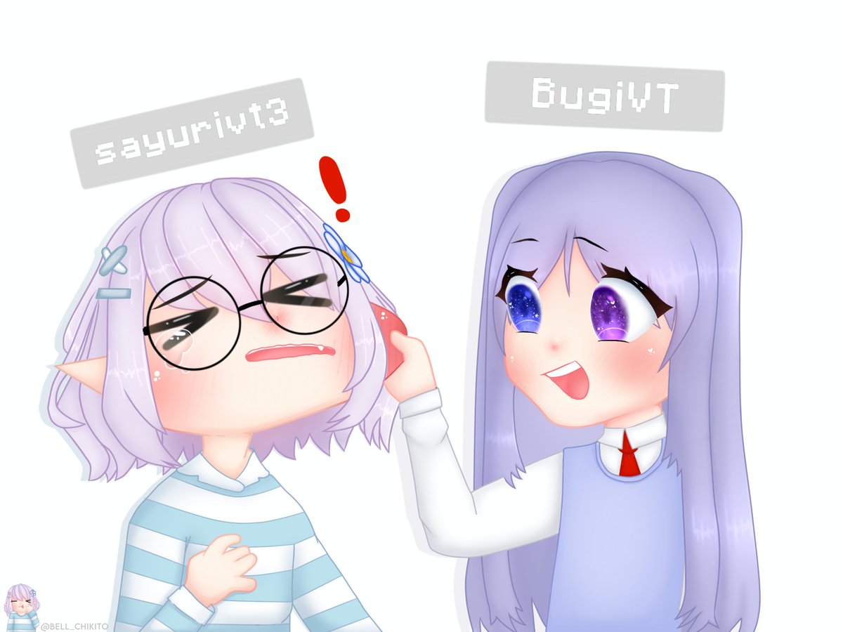 Bellchiruki's tweet photo. Un pequeño fanart de @BugiVT y sayuri ♪⁠┌⁠|⁠∵⁠|⁠┘⁠♪

Twitch de la vtuber:

Bugi:https://t.co/BBjmIBFN3X

#fanart #bugiarts #Fanarts #digitalart  #art #dibujodigital https://t.co/Y5ZlMf2wsv