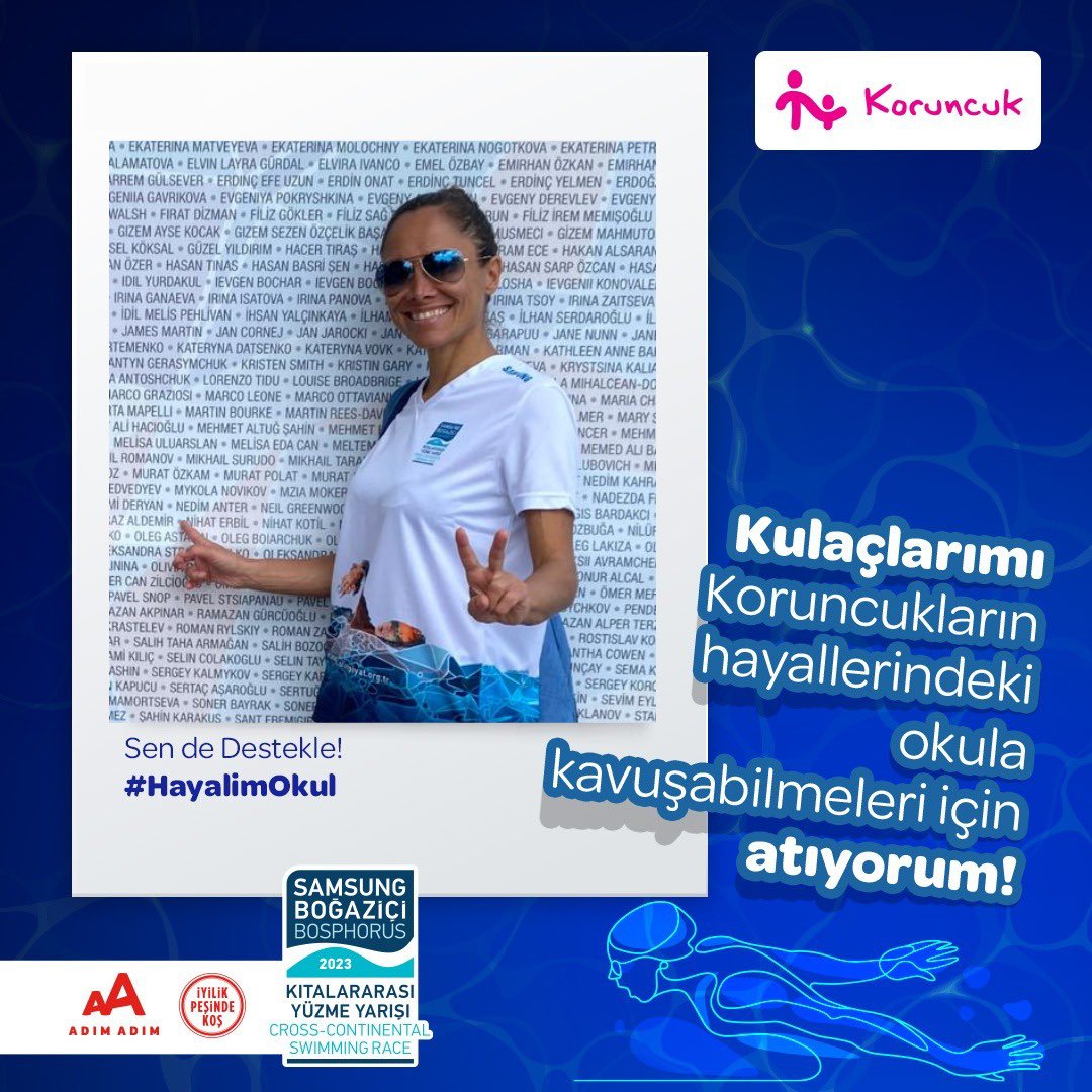 NihanIraz's tweet photo. Bu sene de kulaçlarımı #2kita1yaris ta #koruncuk lar için atacağım. Bu sene “Hayalim okul” kampanyası ile özellikle depremden etkilenen kız çocuklarının eğitimlerine devam edebilmeleri için desteğinize ihtiyacımız var 🙏 Bağış için link: https://t.co/zOqcbtnFPO https://t.co/fEJ3y7TrKU