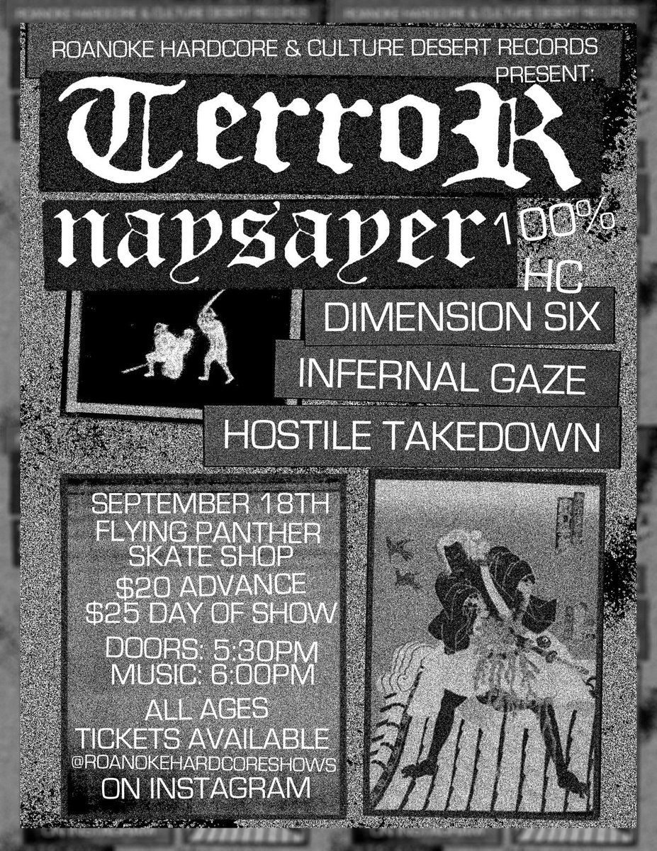 Huge event we got posted up for September you should be there‼️