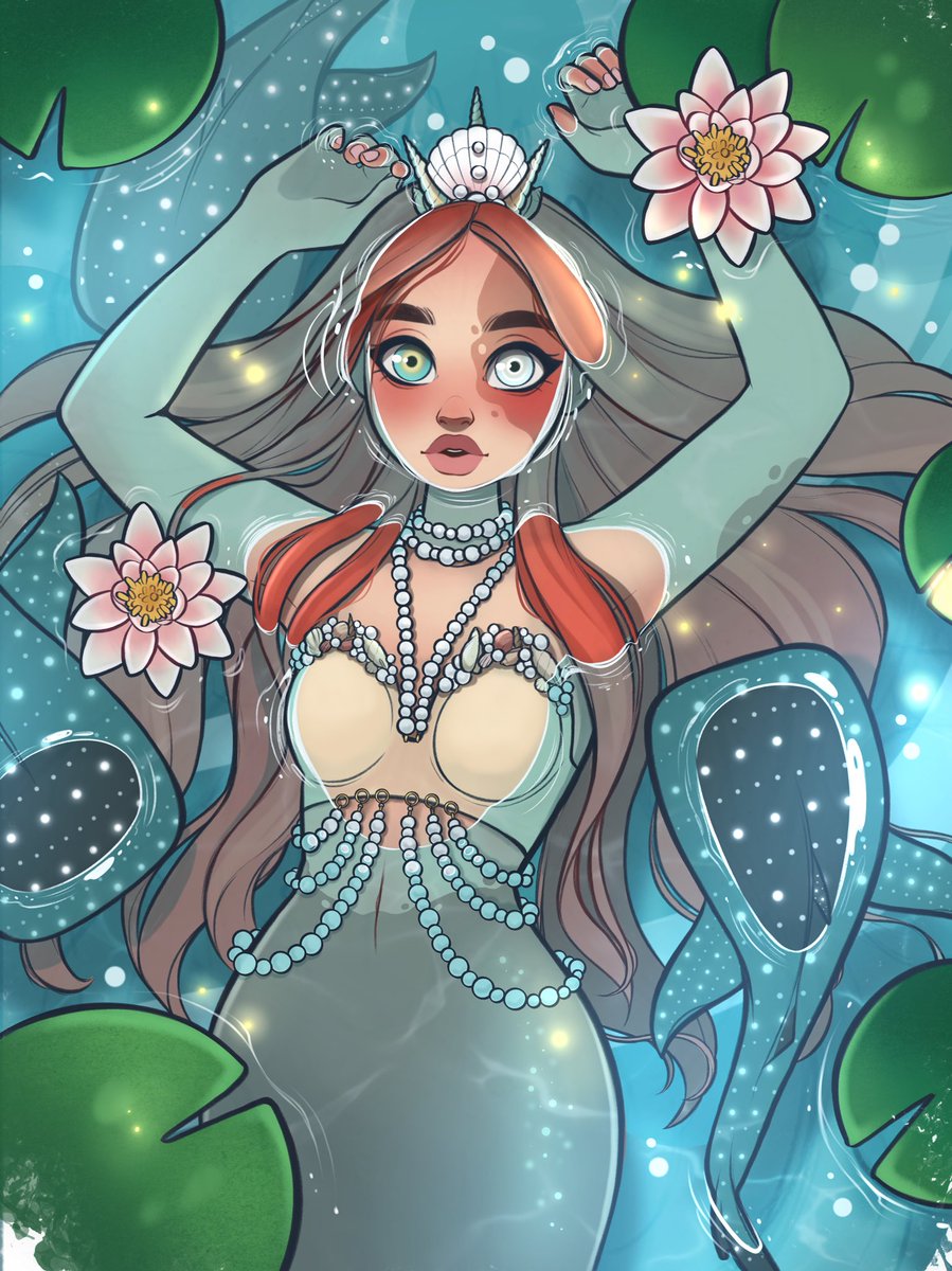 talysketch's tweet photo. Still so proud of this little mermaid! 🩵 #mermay https://t.co/HTgg3tSJ3s
