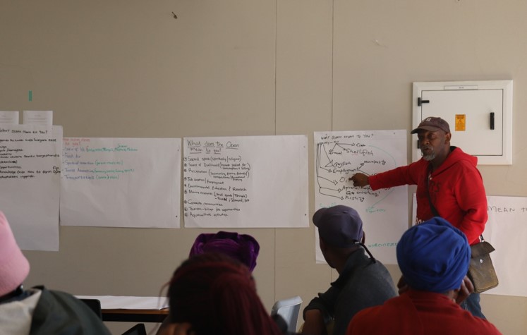 Saeonews's tweet photo. Elwandle Node #NSW2023 engaging rural coastal communities in ocean conversations in Hamburg at the Keiskamma Community Trust Centre. https://t.co/khNaWA4MLW
