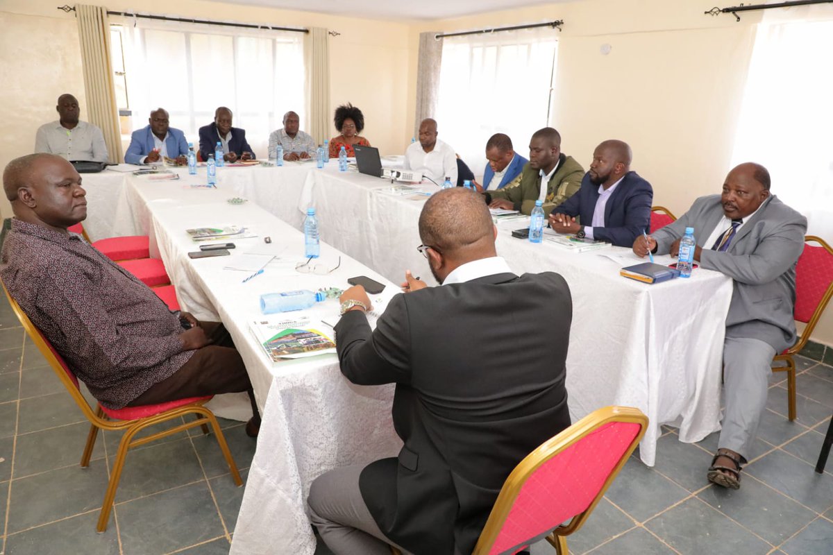 1/2 Today, with my DG, we held the inaugural Vihiga County Leadership Consultative Forum that brought together all the MPs from Vihiga to discuss socio-economic progress of our county...