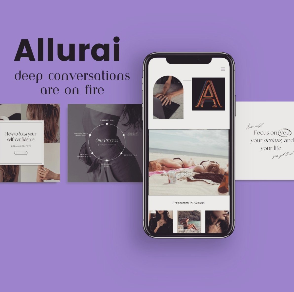 #MotivationMonday Fall in love with taking care of yourself. Mind. Body. Spirit.' Don't just live it, Allurai it. #AlluraiMindset #LiveWellLoveWell
.
.
.
.
#AuthenticConnections #HealthyRelationships #NurtureYourSoul