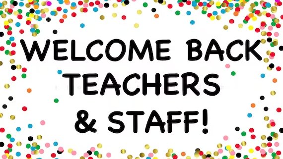 We're excited to have our amazing special services staff back in district today! It's going to be a FANTASTIC year!  #youmatter #BelieveInspireempower