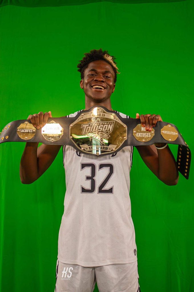 ColbyGHoops's tweet photo. 2024 @GorettiBball/@TeamMe7oEYBL F Caleb Embeya has committed to Towson. Really solid addition for Pat Skerry &amp; his staff. In Embeya, the Tigers get a 6’8 workhorse w/ sound footwork in the paint &amp; a dominant rebounder. Reigning @bclbasketball DPOY. https://t.co/V0jp6eUkvM