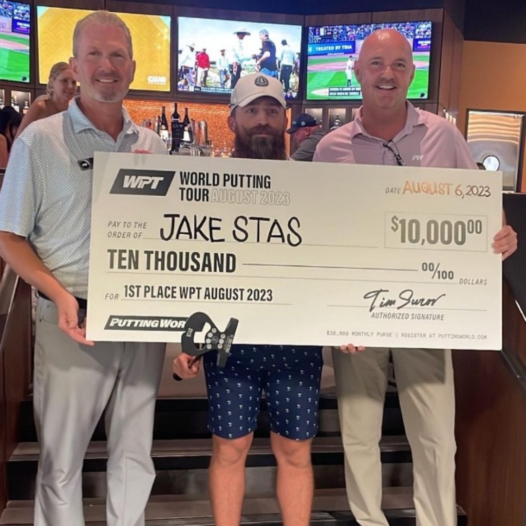 PuttingWorld's tweet photo. We had an amazing World Putting Tour event this weekend at Putting World, and a big congrats to our first-place winner, Jacob Stas! #puttingworld #worldputtingtour #putting https://t.co/YS5HaTEkzI