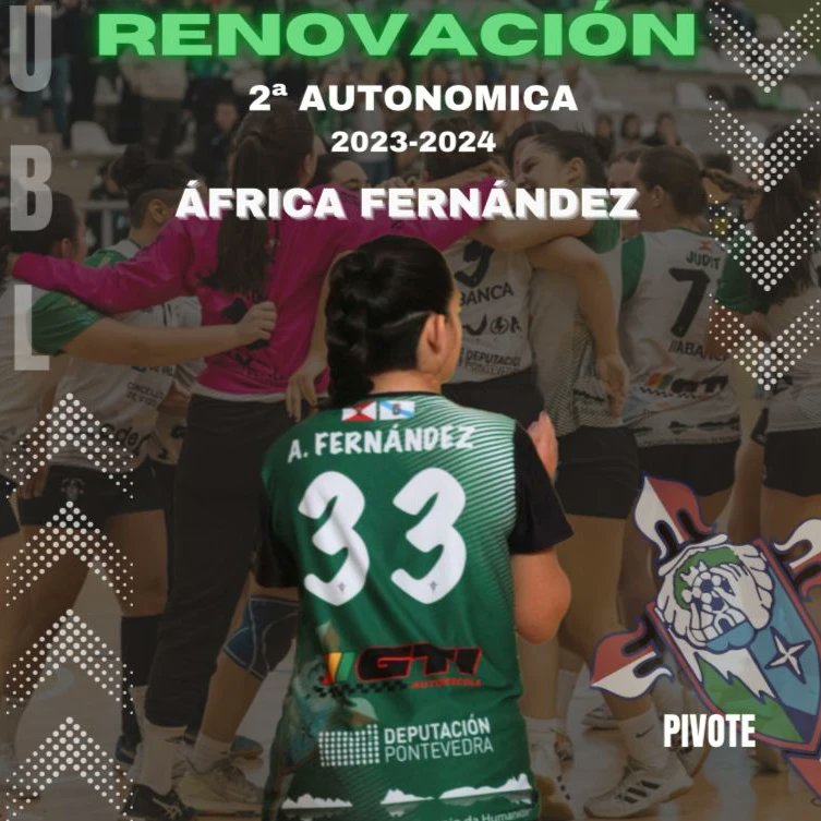 UB_Lavadores's tweet photo. ✍🏽RENOVACIÓN 

Sofía, Judit y África (2005):

Nuestras canteranas cierran su etapa juvenil.

Pasarán a formar parte de nuestro segundo equipo sénior y ayudarán al primer equipo.

#UBL #fgbalonman #ABANCA #NON #XuntadeGalicia #DeputacióndePontevedra #ConcellodeVigo #grupocdec https://t.co/9nTUz8rrxf