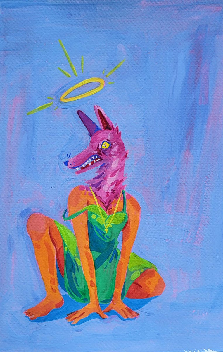 jozelda8's tweet photo. Wolf in Girl's Clothing

Growing up I often felt monstrous. #art #gouache https://t.co/eBr90vYrGi