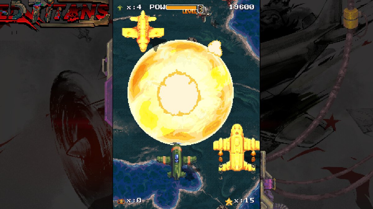 The_Ent_Factor's tweet photo. The single-player vertical shoot-'em-up game RED TITANS has been released for PC
https://t.co/s02Ma0mWcE
#games #videogames #gaming #pcgames #pcgaming #indiegame #indiegames #redtitans #shooter #arcade #action #shootemup @T_BlackHatRobot https://t.co/a6IYUekLHT