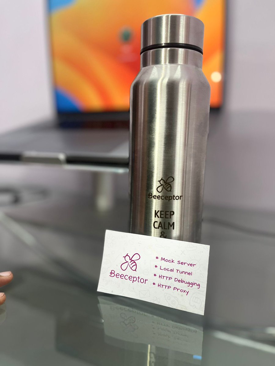 azharuddin31's tweet image. Thanks to @beeceptor for making api mocking and proxying super easy. 
Making sure it's always #200ok.
Also cheers on sending this swag..

Make sure you check out @beeceptor if you are a developer and you need api mocking, tunneling or proxy. 
#apimock #debugging #testing