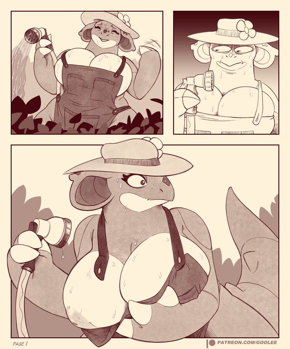 GooLeeDoodlee's tweet photo. just wanna put these pages together since theey were done a month apart

it's still hot out for that poor Nidoqueen DX https://t.co/JtjAhHqO9a