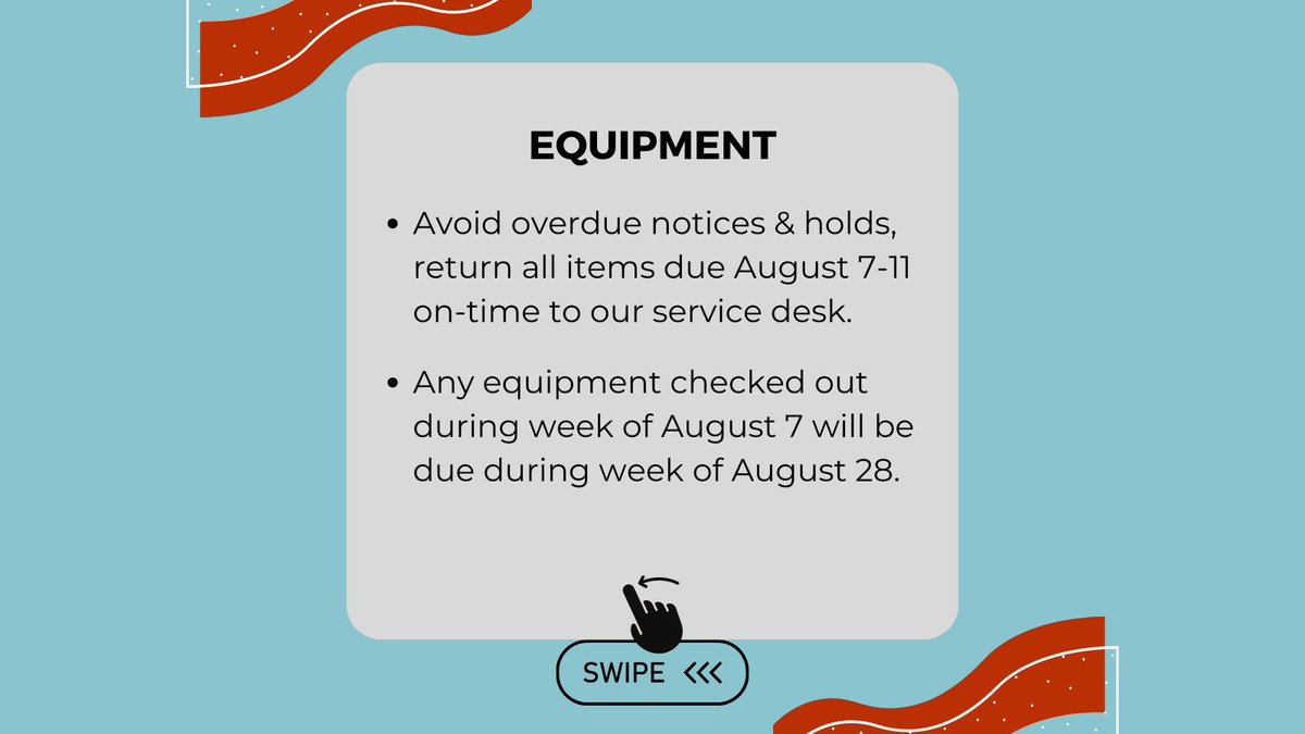 MERIT_Library's tweet image. MERIT will be closed from August 12 to 27 so our staff can prepare for the fall semester. Please call 608-263-4750 (between 8 AM and 4:30 PM) or email library@education.wisc.edu if you need assistance.  Learn more about our hours at here: merit.education.wisc.edu/hours-location/
#UWMERIT