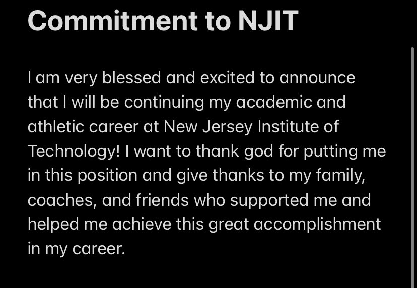 liljavi_32's tweet image. Extremely grateful for this opportunity and am ready to become a highlander! @CoachGreely @AnthonyJDeleo @NJTechBaseball #rolltech #GBU @BanditoBaseball