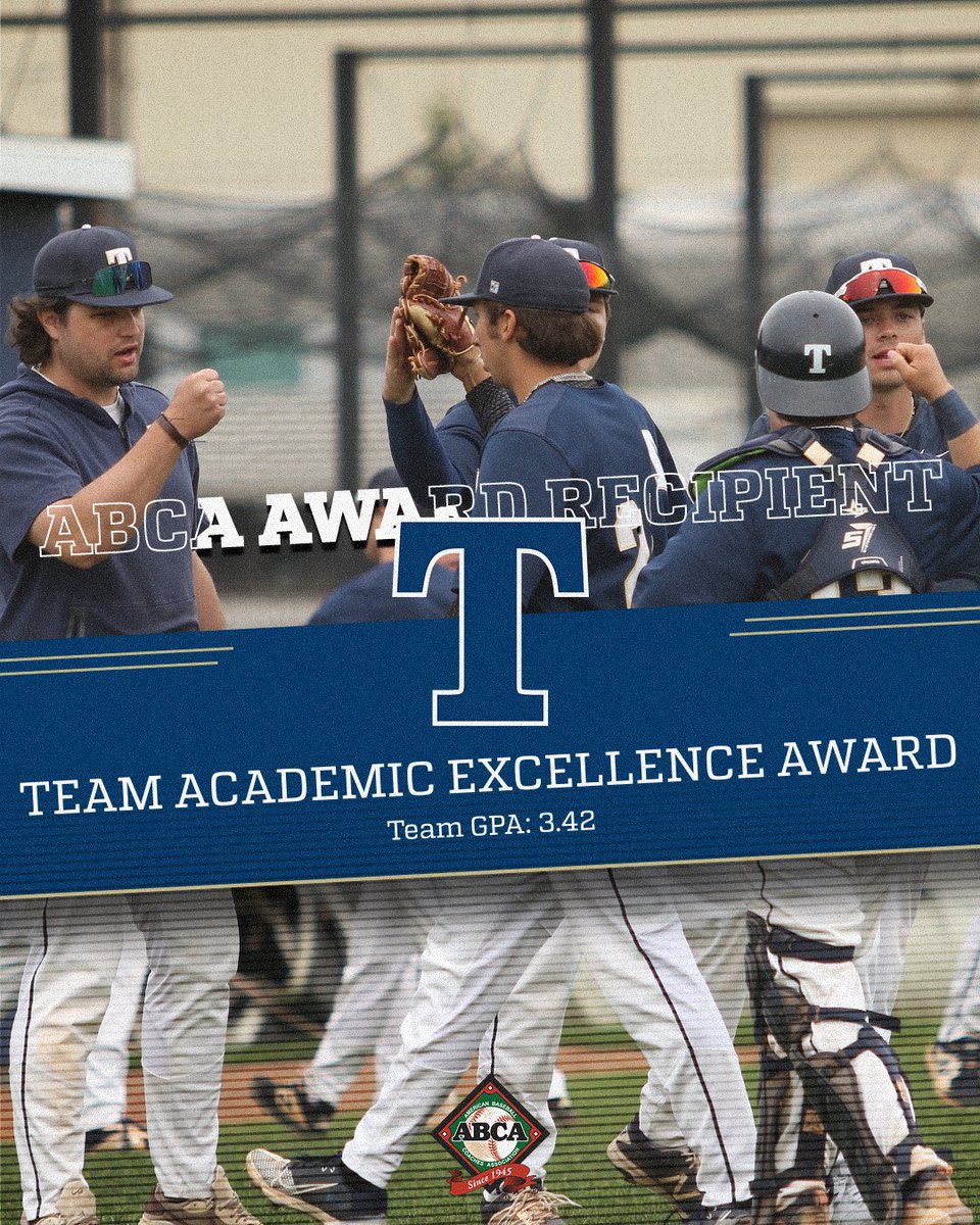 TrineBaseball's tweet photo. Proud of our guys for working hard in the classroom! https://t.co/9V3wwkYuRG