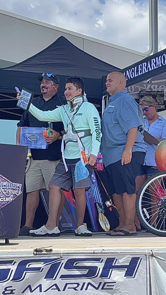 Congratulations Anthony!! 🎣💙

#FirstPlace <a href="/anglerarmory/">Angler Armory</a> #FishKids #Fishing #intrepid