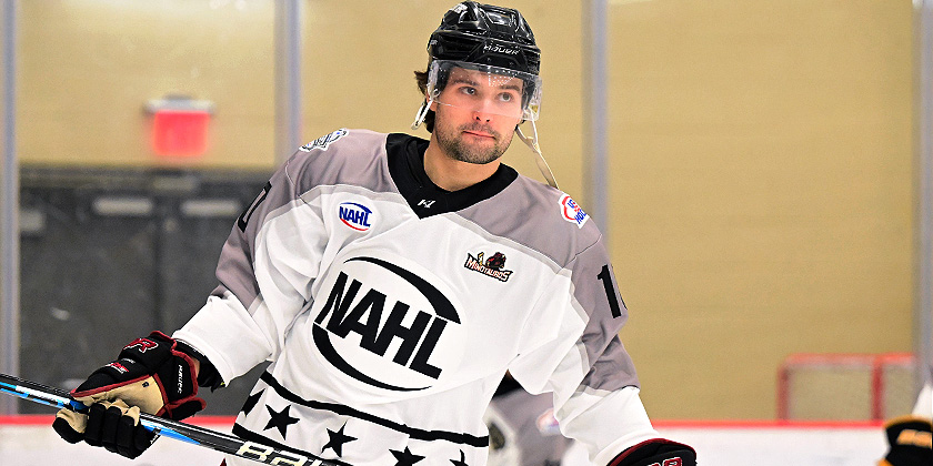 2023-24 Newcomers: Nick O'Hanisain

Jersey: 4⃣
Position: Defense
Hometown: Detroit, Mich.
Last Team: Minot Minotauros (NAHL)

🏒Captained the 2022-23 Minotauros
🏒Led all defensemen in goals (9), assists (23) and points (32)
🏒NAHL Defensemen of the Month (October)

#AyZiggy