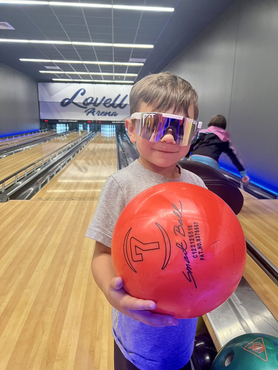 2016 Jacob Perez not only enjoyed last week’s Shark Week program BUT he also enjoyed the Lovell Arena bowling alley in style 😎🏒🦈