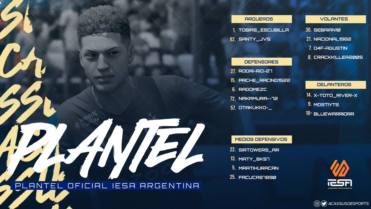 ACASSUSO ESPORTS tweet media