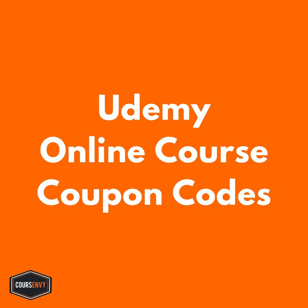 coursenvy's tweet photo. 90% off ALL #Udemy online courses! 
💥
Udemy Coupon Code: https://t.co/vSl9gPkV1J https://t.co/ze9lHlEEwo