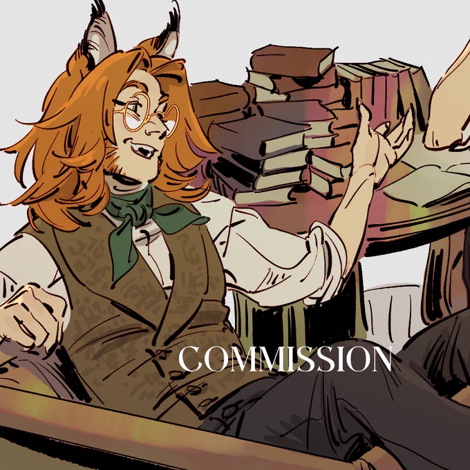 Finished this commission batch! Thank you, everyone!  By the way, I forgot to mention it in the form, but it's totally ok to post the finished commissions. Also I should start collecting social media handles to tag OC creators, forgot to do it the last time 