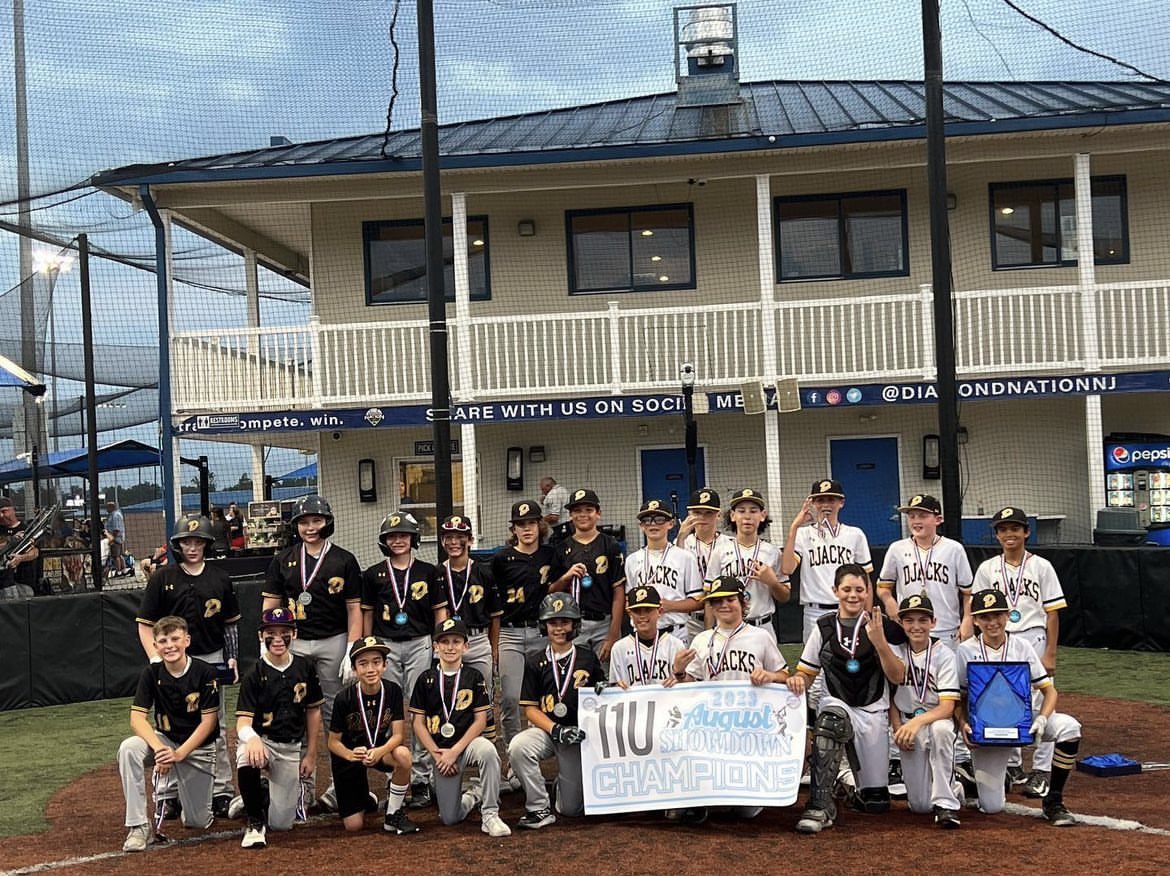Lil' bro and DJacks 11u with another chip!  <a href="/Djacksbaseball/">Diamond Jacks Baseball</a> <a href="/MHSCougarBB/">MHSCougarBaseball</a> <a href="/DiamondNationNJ/">Diamond Nation</a>