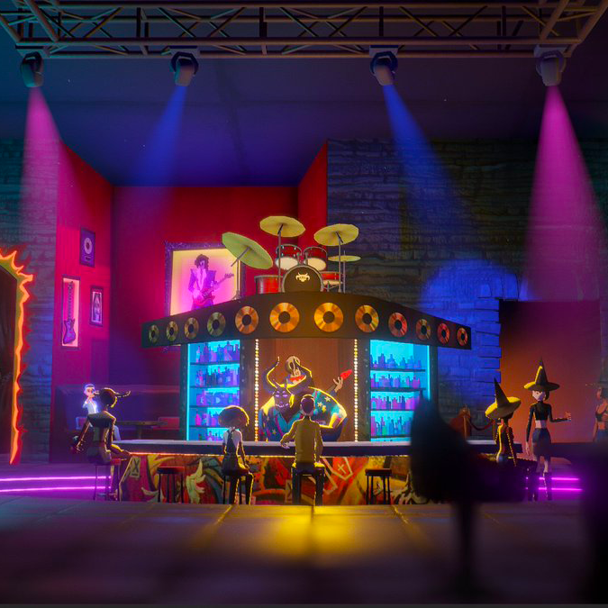 nightschoolers's tweet photo. Last call to get Afterparty for 50% off on Steam! 🍹

There are a few ways to deal with dying and landing in Hell. Pick your poison - it's your choice. 
https://t.co/DFFOt0iLjs https://t.co/C3NC7zA7pT