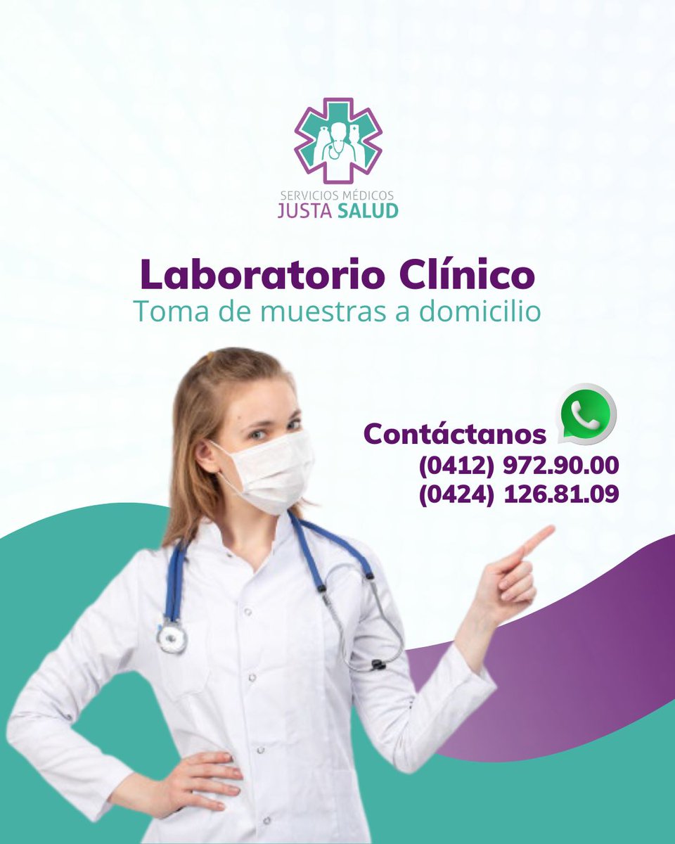 SMJustaSalud's tweet photo. Esta semana... ¡Ocúpate de tus salud!
Hazte esos exámenes que tanto necesitas. 

¡No tienes que salir de casa! 
Nosotros vamos a donde tú estés. https://t.co/ugIyScIGIn