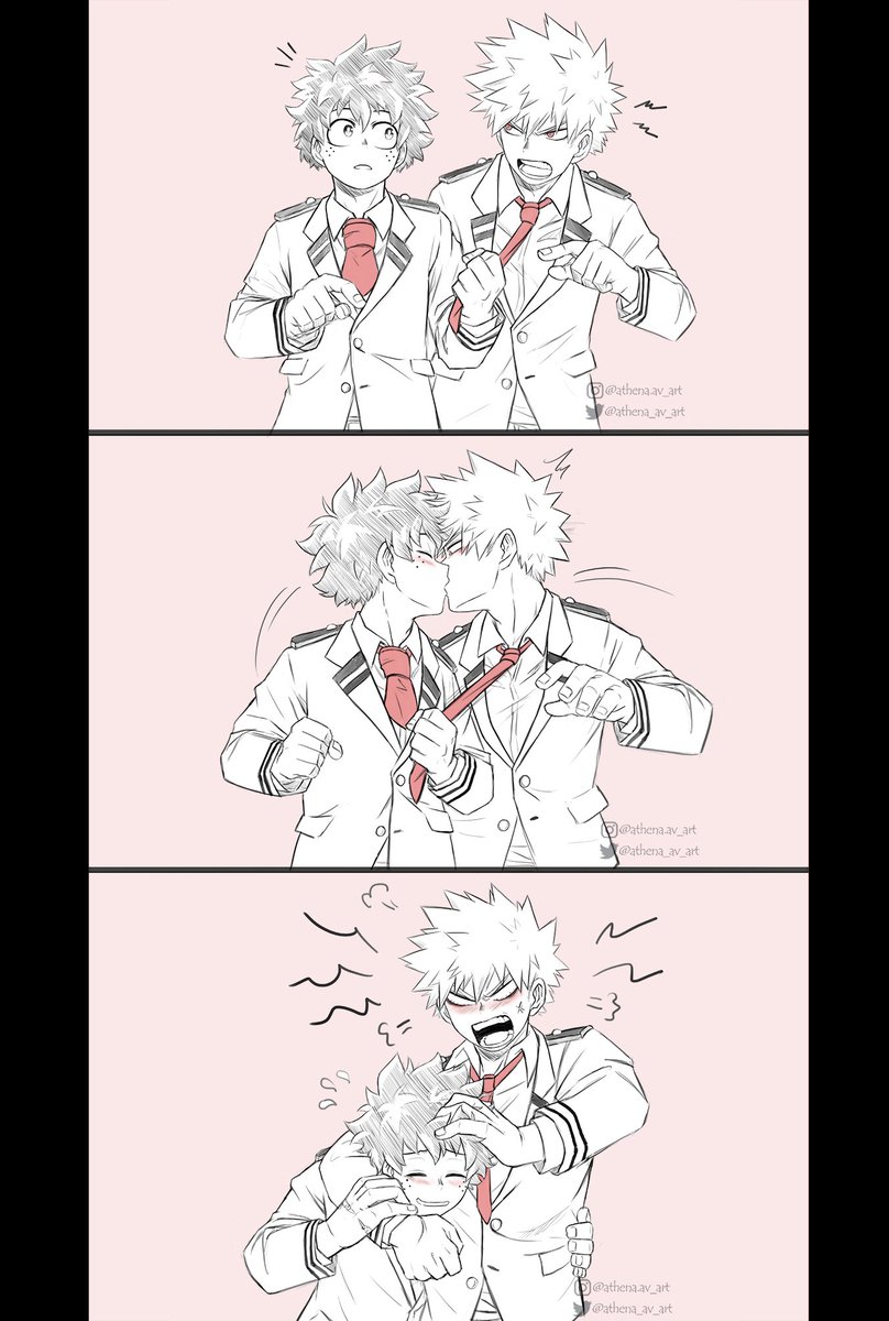 How dare you De-- IZUKU!!! 💚👔🧡 . #sketch #Bakugou #Deku #BKDK #ktdk #bakudeku #katsukibakugou #katsuki #izuku #kacchan #bakugokatsuki