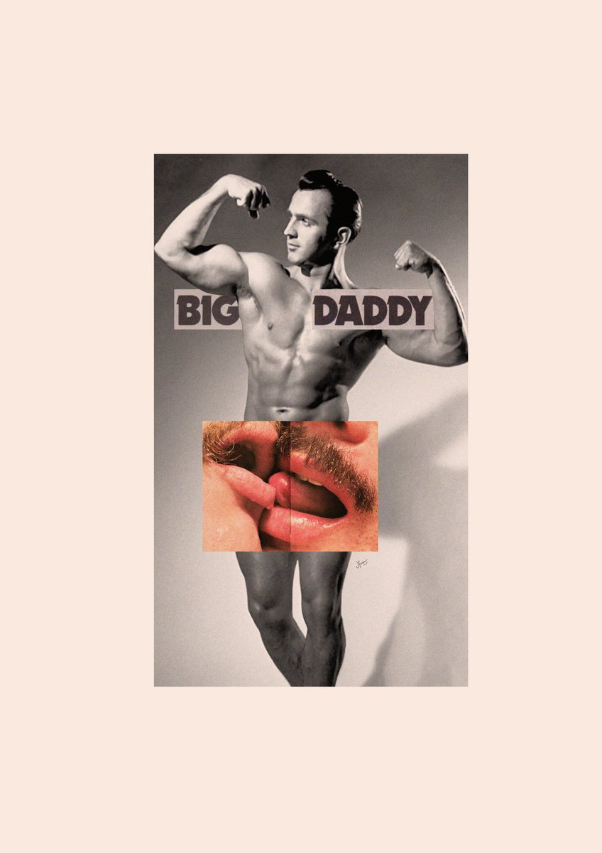 JfCollage's tweet photo. Big daddy ❤️🖤 made from vintage images https://t.co/Vmgs2mY4Hm